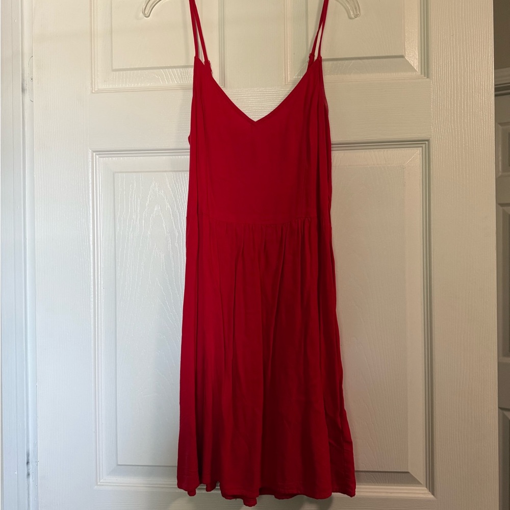 H&M Vibrant Red Mini Dress